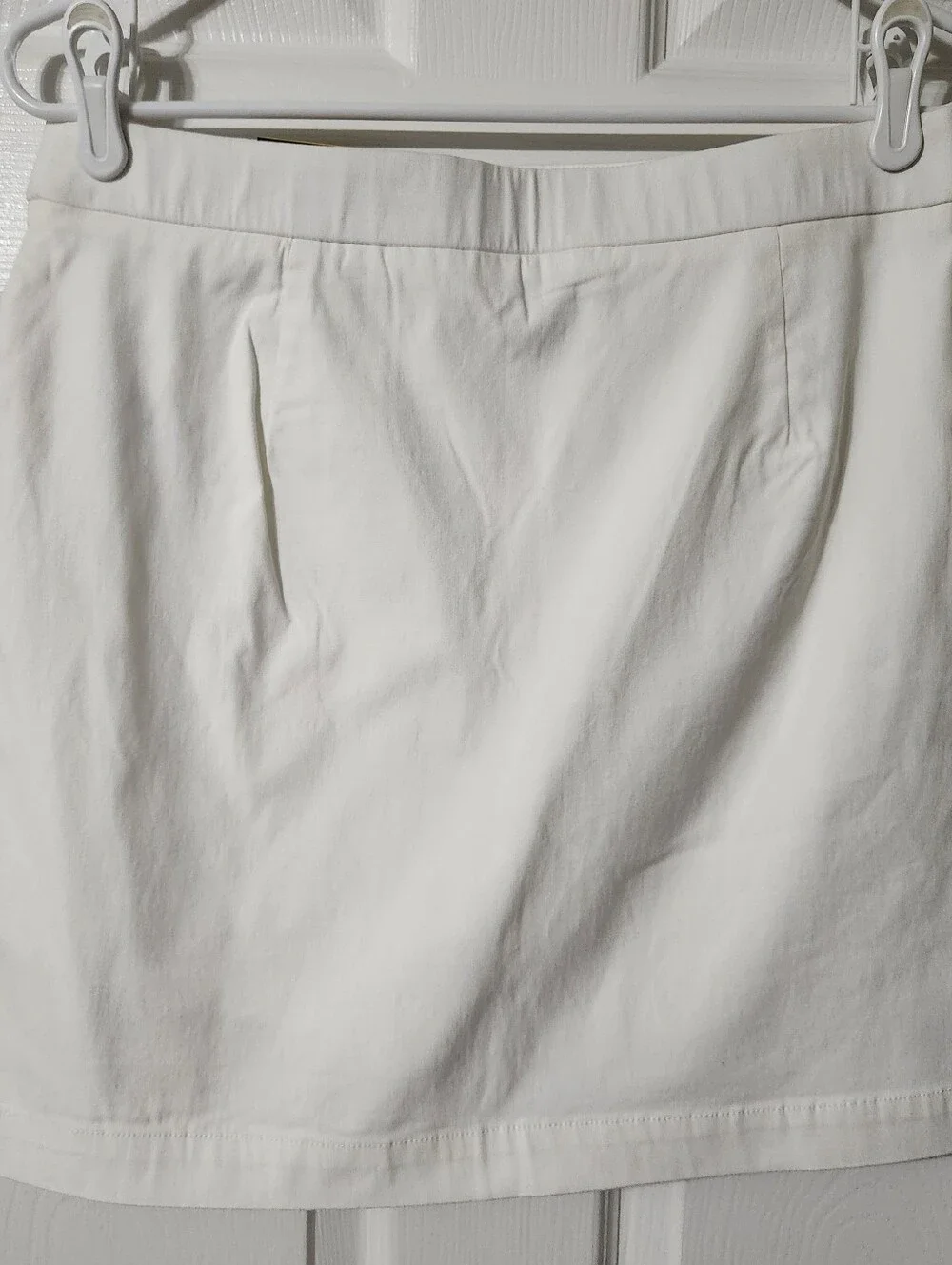 Rafaella White Stretch Lux Women's Skort, M, NWT